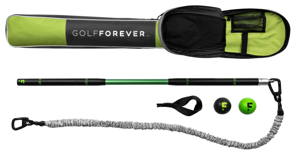 GolfForever Swing Trainer, John Hughes Golf, Golf Fitness