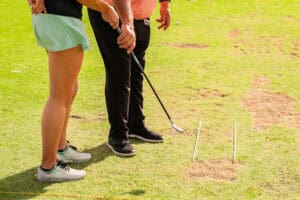 Golf Swing System, Alignment Stick Drill, John Hughes Golf, Golf Academy Orlando